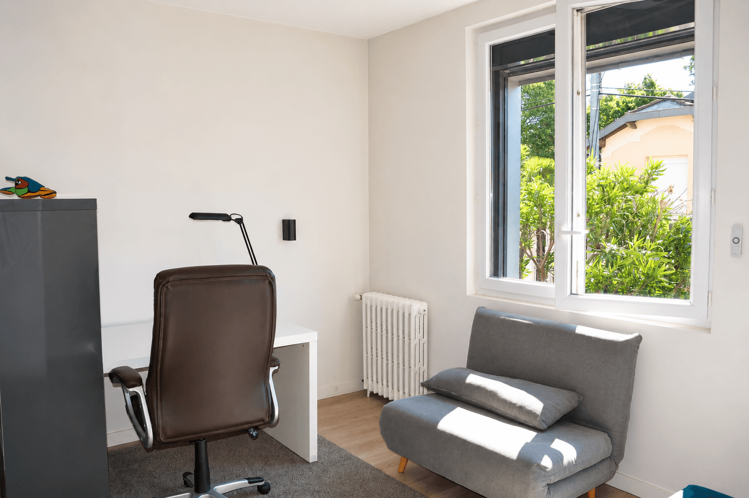 Bureau vue jardin