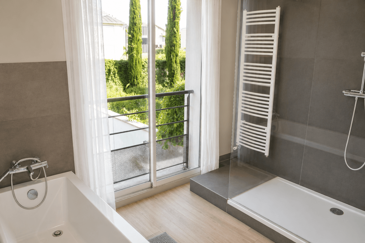 Salle de bain double vasque